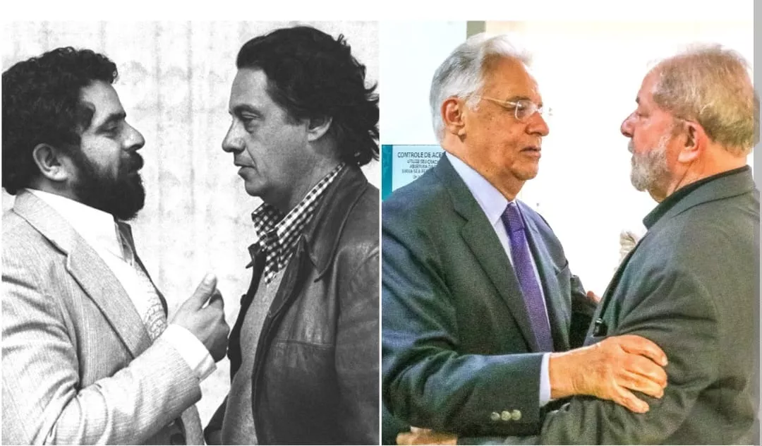 Fernando Henrique Cardoso y Lula Da Silva
