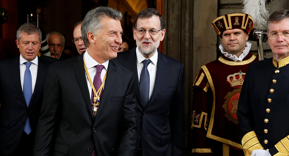 Macri Rajoy by Reuters 