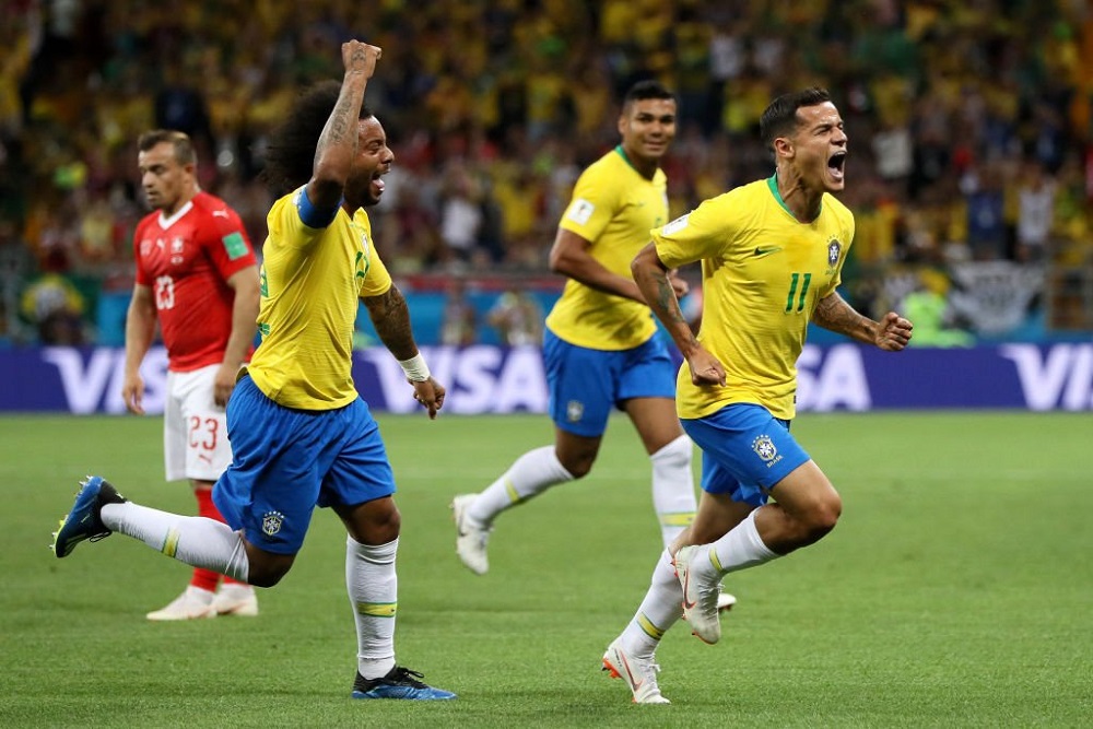 Coutinho gol brasil suiza by Reuters