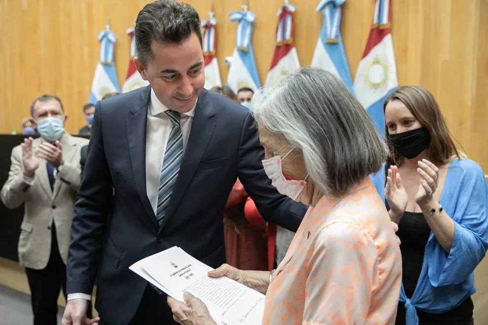 Sonia Torres en la legislatura by Prensa Gobierno