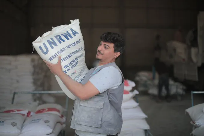 Refugiados palestinos (UNRWA Twitter)