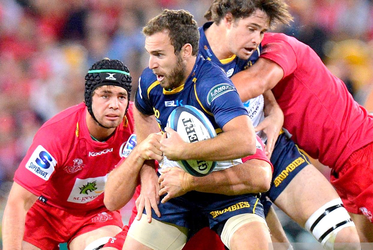 El clásico Reds vs Brumbies en Brisbane