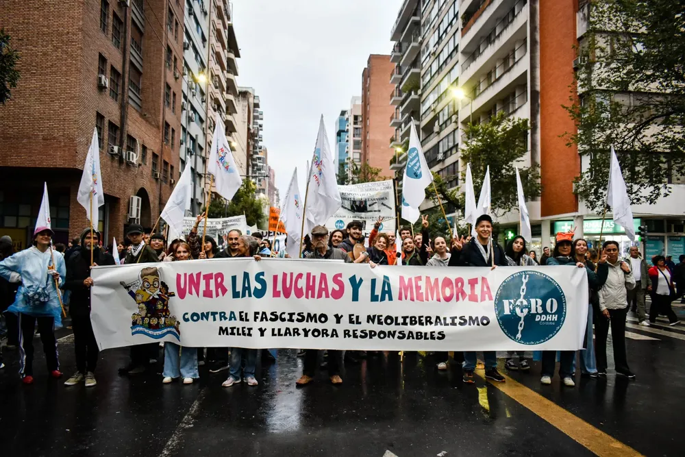 Marcha Día de la Memoria (Foro por la Libertad la Democracia y los Derechos Humanos)