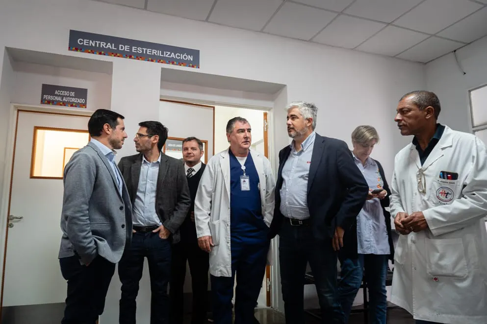 nueva central de esterilización en el Hospital Tránsito Cáceres