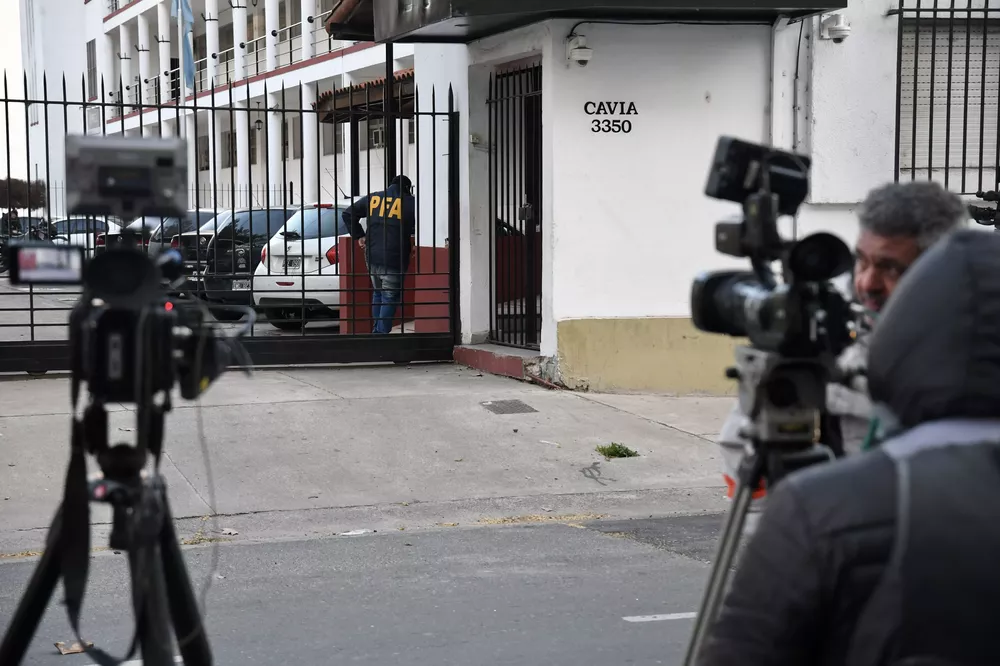 Ataque a CFK traslado del detenido by Télam