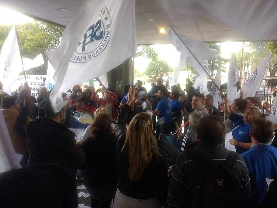 protesta sep polo sanitario