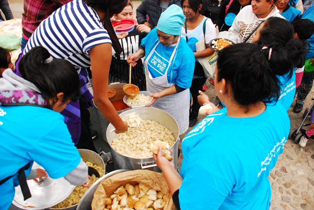 Olla popular Barrios de Pie
