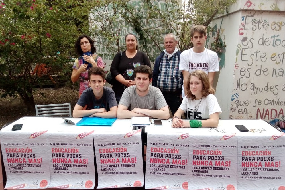 conf de prensa Marcha de los Lápices