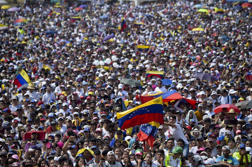 Venezuela Live Aid - Raul Arboleda AFP