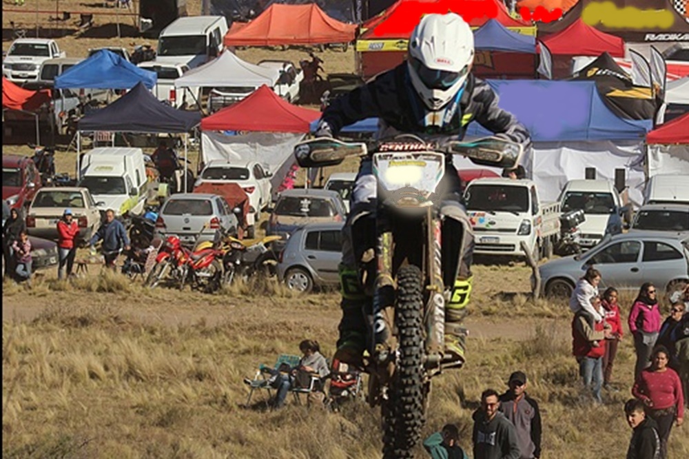 carrera moto enduro