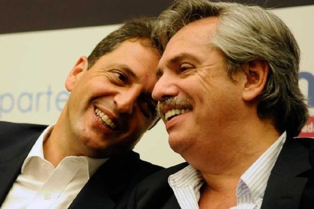Sergio Massa y Alberto Fernández by gentileza