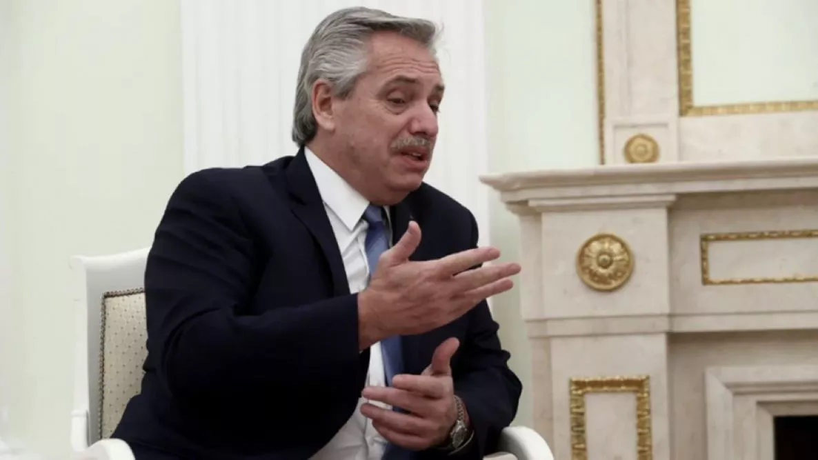 Alberto Fernández en Madrid by Télam