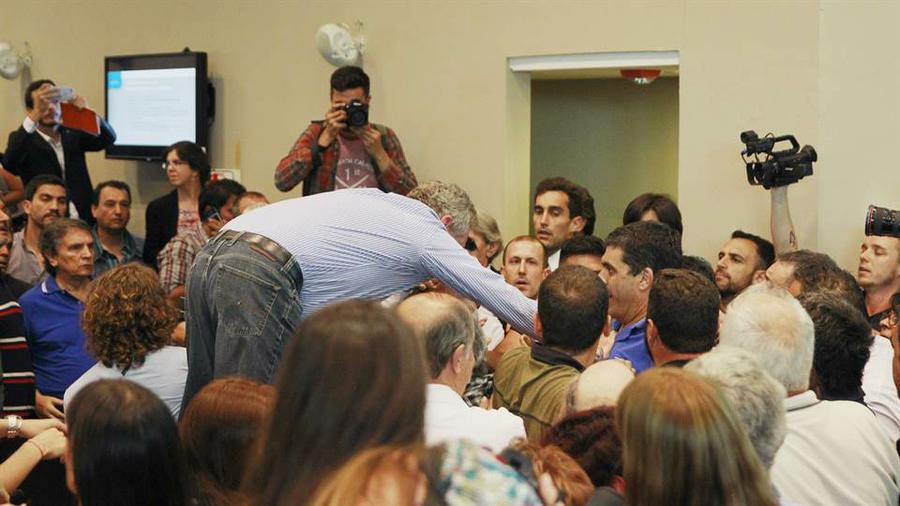 incidentes debate Reforma Previsional by Fabin Marelli LN