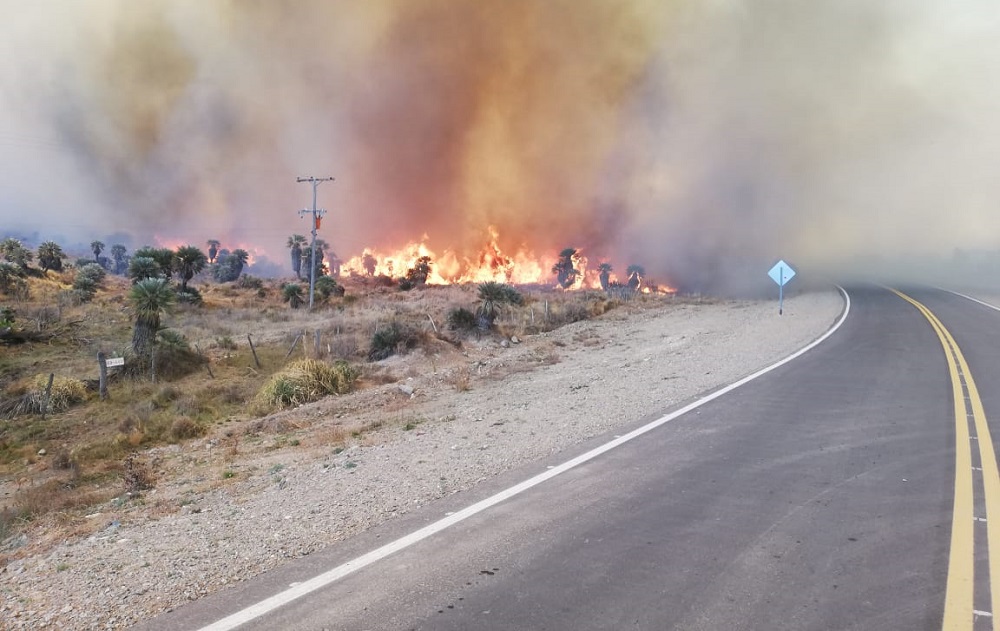 Incendios en Córdoba Taninga @MinGobCba