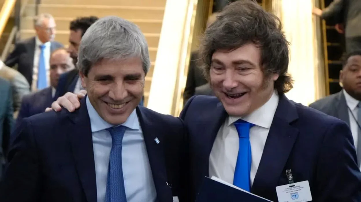 milei y caputo