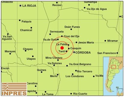 sismo Córdoba