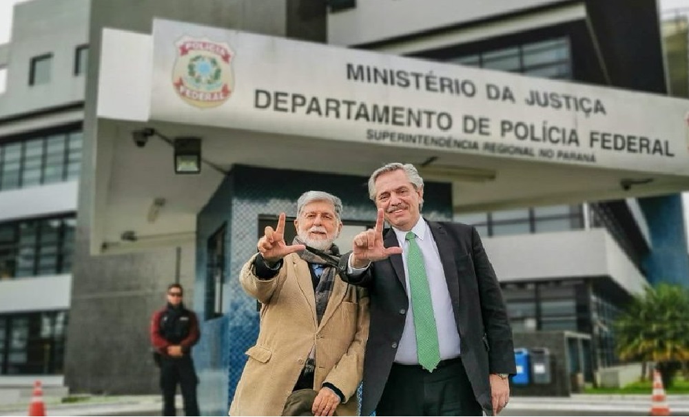 Alberto Fernández y Lula by Ricardo Stuckert