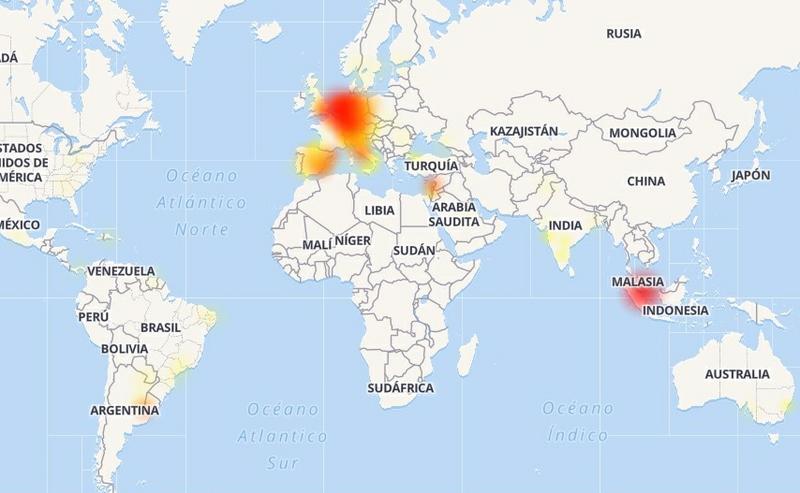 whatsapp caida