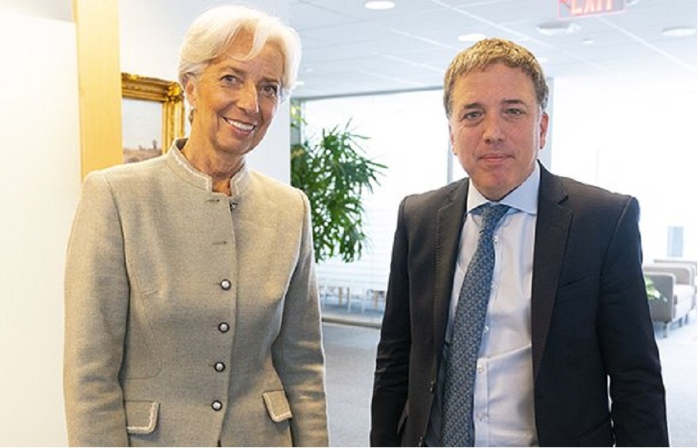 Lagarde y Dujovne foto @Lagarde