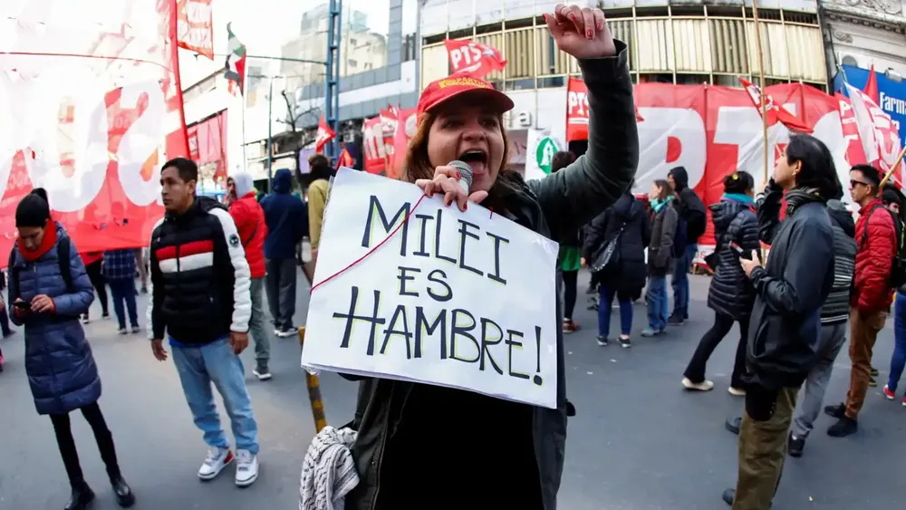 milei hambre