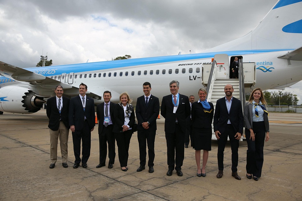 Boeing 737-8 Max aerolineas argentinas