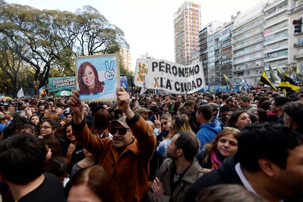Manifestación respaldo a CFK by NA