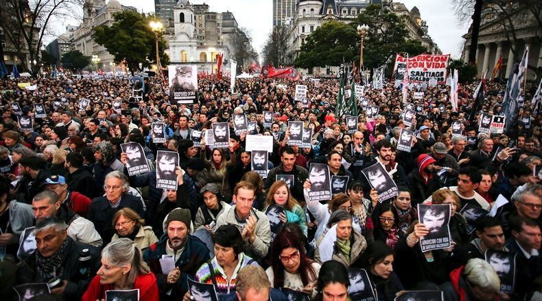 Marcha por Santiago Maldonado