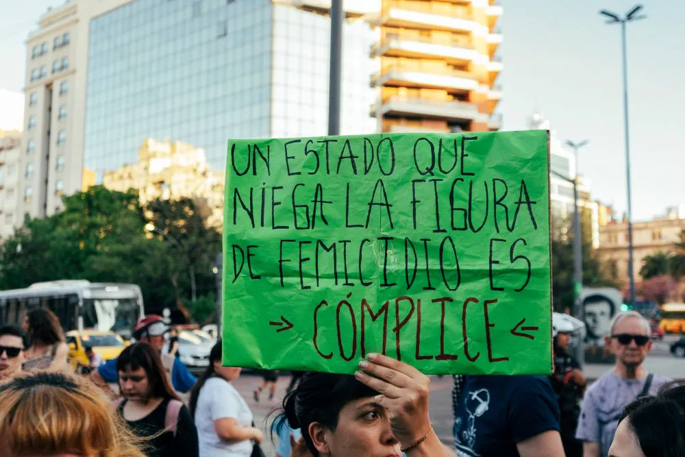 Ni Una Menos 5 by Lucrecia