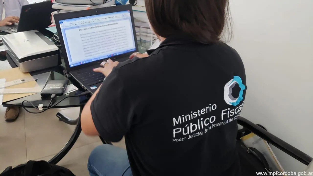 Toma de declaración Ministerio Público Fiscal (MPF Córdoba)