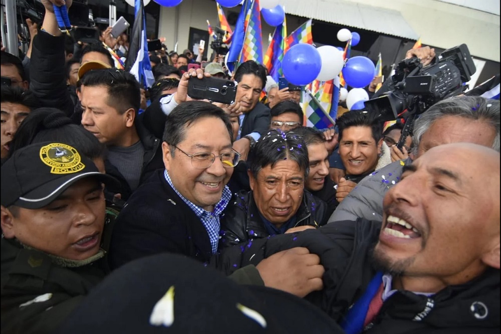 Luis Arce Bolivia by gentileza