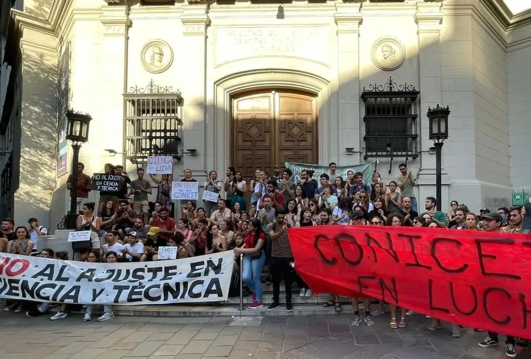 protesta de conicet ATE Cordoba