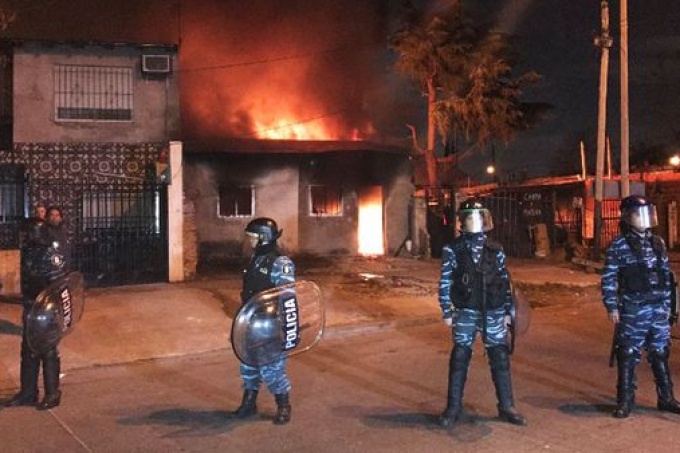 Incendio Lomas de Zamora