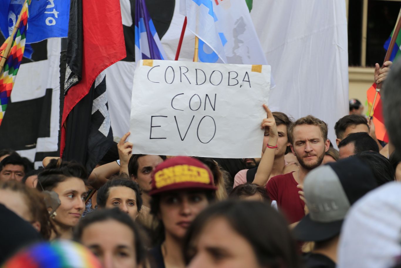 Marcha en apoyo a Evo Morales Córdoba by Imaz lnm
