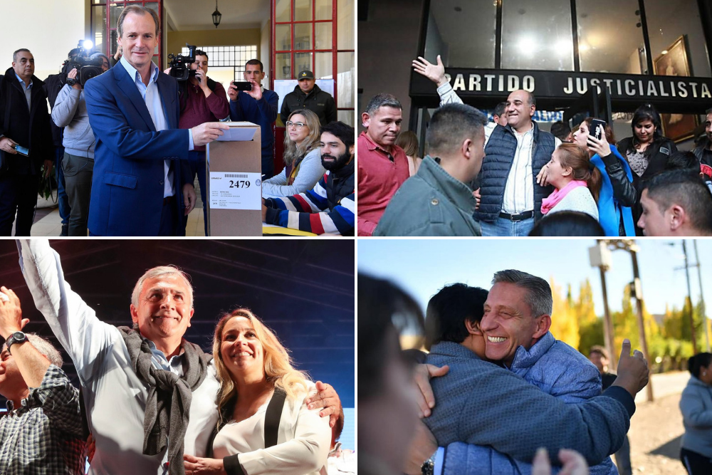 Gobernadores reelectos 9-06-2019