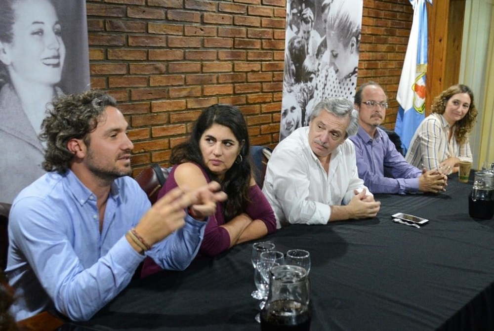 Fernandez y Cafiero Twitter