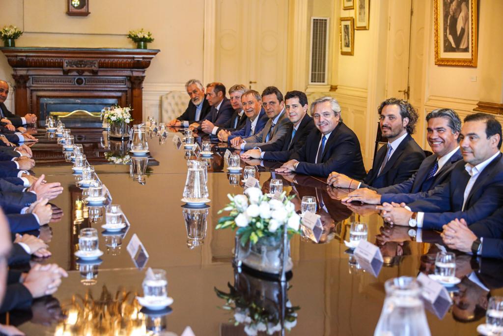 Pacto fiscal fernández y gobernadores