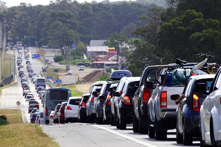 Intenso movimiento en rutas provinciales tras el fin de semana largo