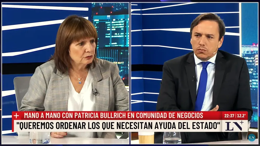Patricia Bullrich en LN