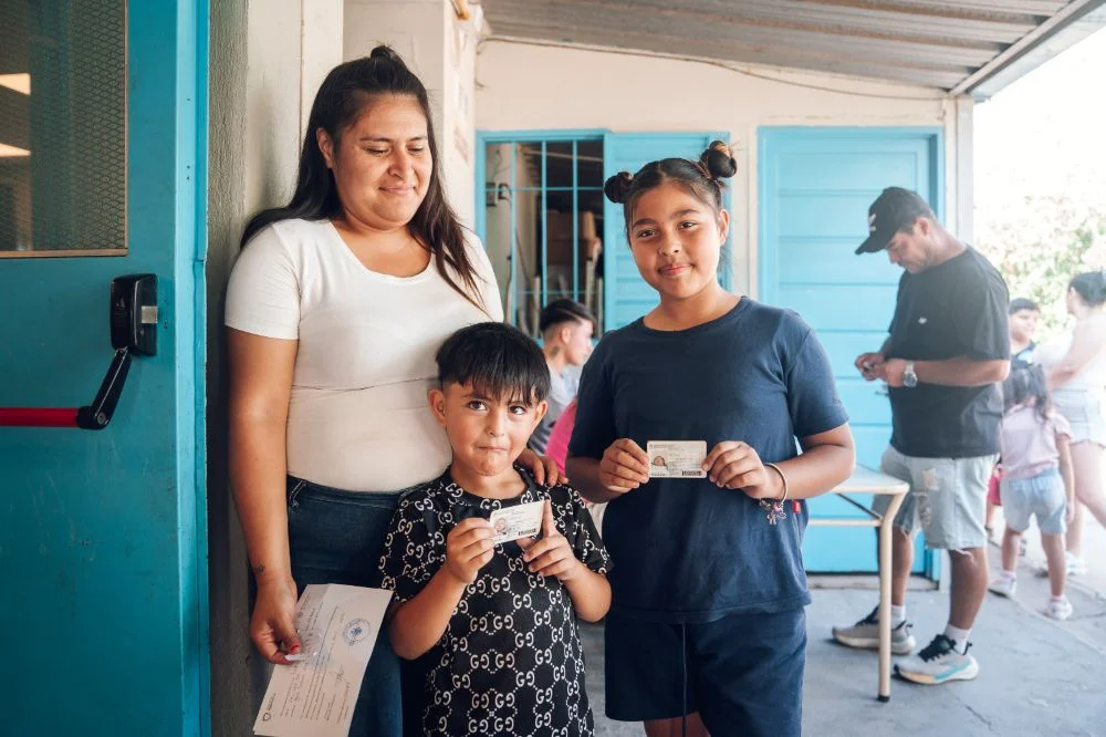 Registro Civil en las escuelas Municip Cba
