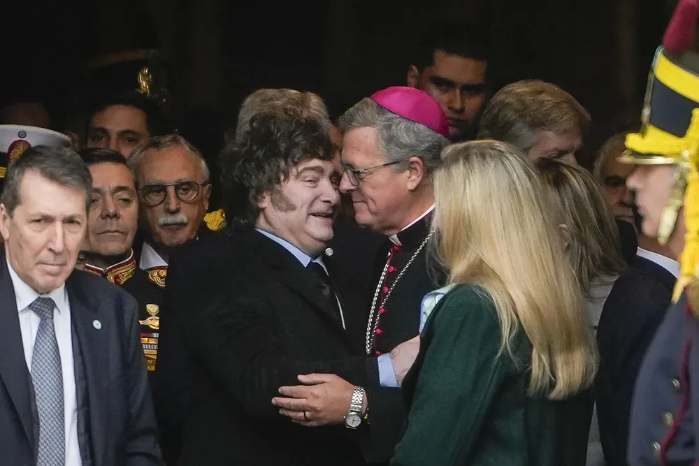 Milei y García Cuerva