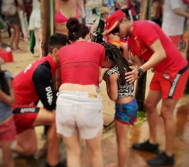 Rescataron a dos niñas en la Laguna Mar Chiquita (Policía)
