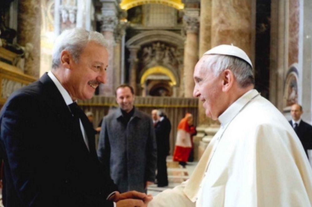 Oliveri con Francisco
