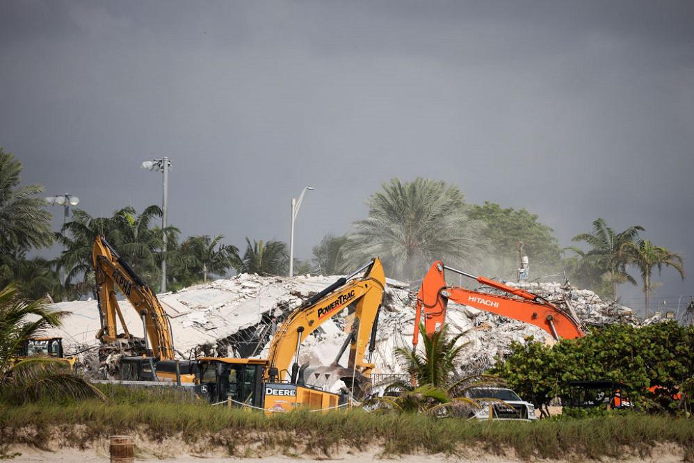 derrumbe en miami @cnn