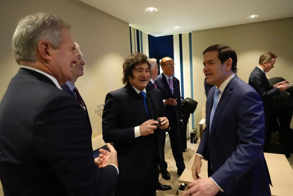 Milei y Rubio en Davos by Prresidencia