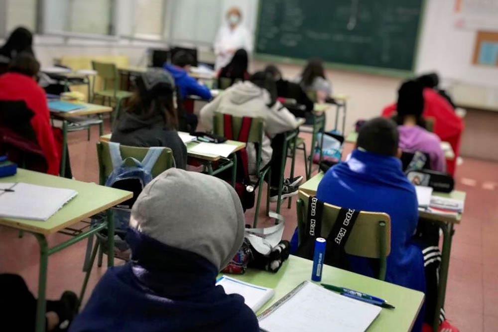 frio aula© gentileza
