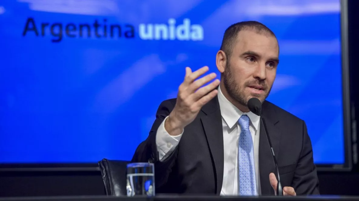 Martín Guzmán by Télam