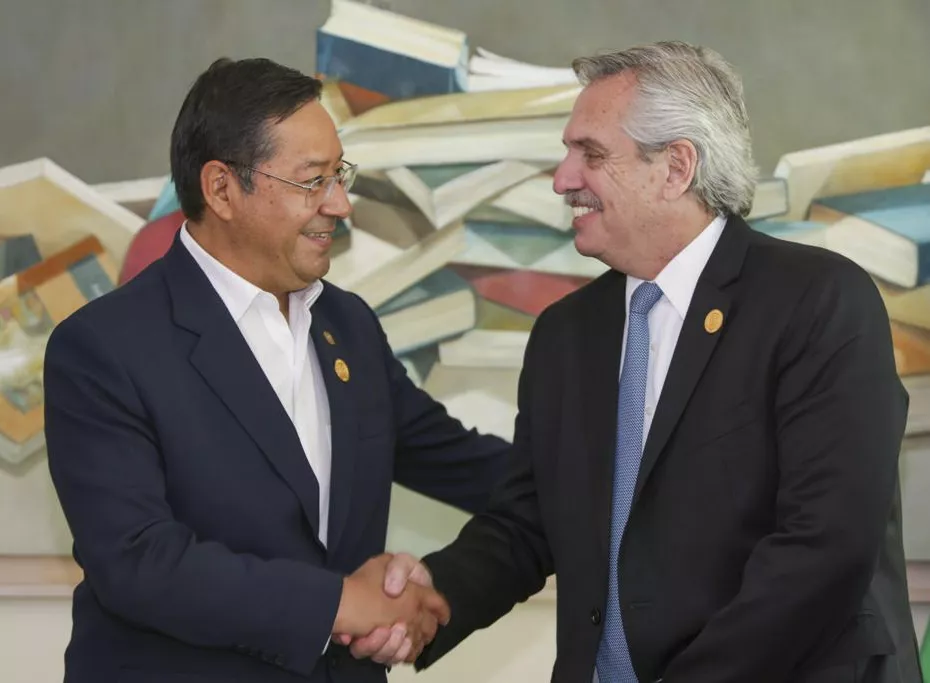 Alberto Fernández y Luis Arce (NA) 2