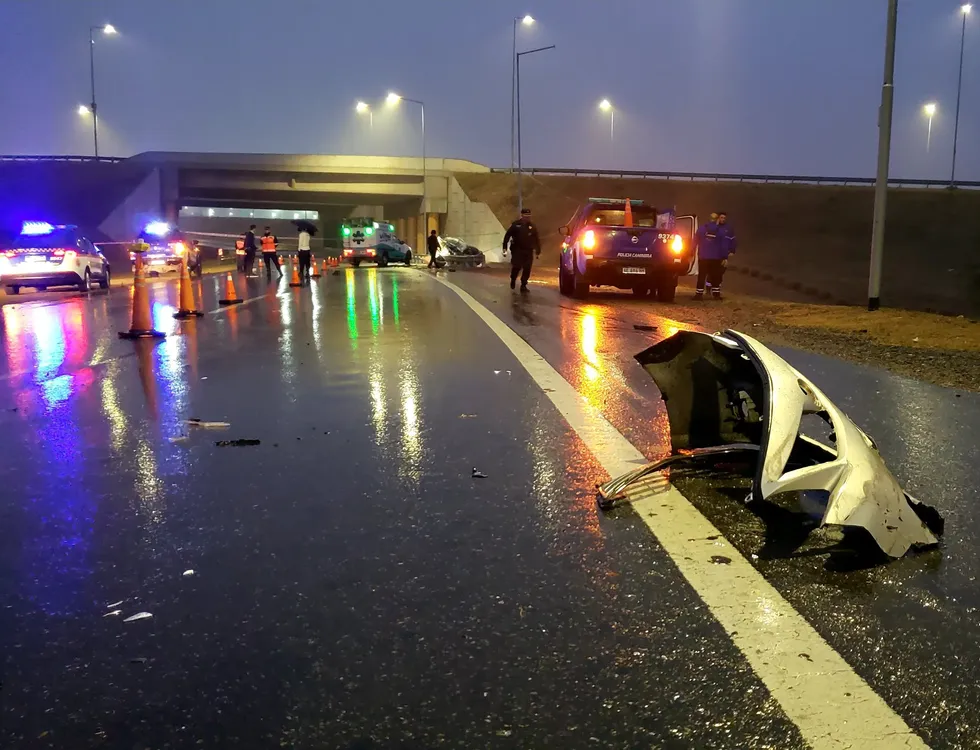 Accidente fatal en Avenida de Circunvalación (Twitter Leonardo Guevara)