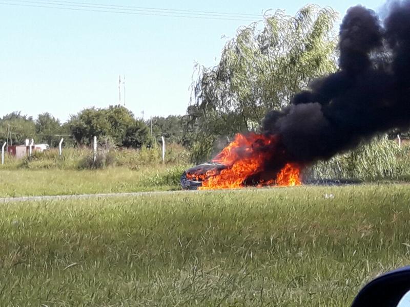 auto quemado