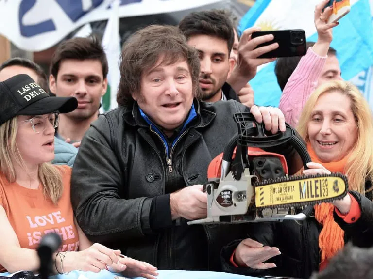 milei motosierra web